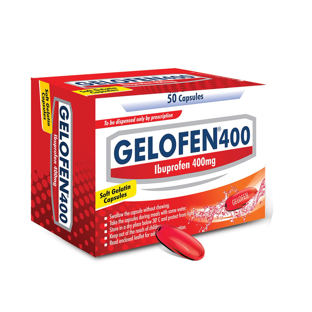 کپسول نرم ژلوفن 400 میلی گرم